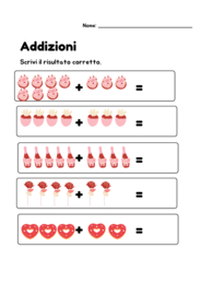 Matematica -Addizioni