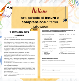 My halloween activity book
