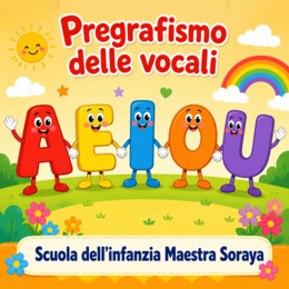 Pregrafismo delle vocali
