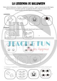 Matematica da brivido! - schede di matematica halloween
