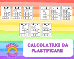 CALCOLATRICI DA PLASTIFICARE