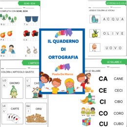 Il quaderno di ortografia