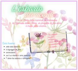 L'erbario dei ricordi; per la festa della mamma, la primavera, la giornata della Terra o il progetto di fine anno