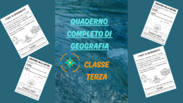 Quaderno completo di geografiaclasse terza