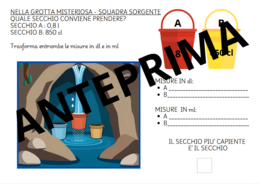 MISSIONE ACQUA – La Gara dei Versatori / MISURE DI CAPACITA'