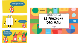 Presentazione sulle frazioni decimali con Mister Frazione e i suoi amici