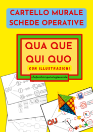 IL SUONO QU - CARTELLO MURALE E SCHEDE OPERATIVE