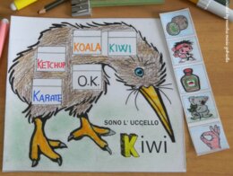 LE STRANIERE : K di uccello Kiwi