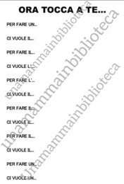 Ci vuole un fiore ( Campo d'esperienza : i Discorsi e le Parole)