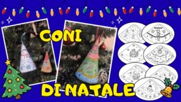 CONI NATALIZI - Kit di 7 schede - Laboratorio di Natale 🎄🎄