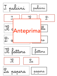 Grammatica divertente ( articoli + nomi); animali in fattoria-classe 1-2