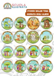 Sticker Didattici – Giornata degli Alberi
