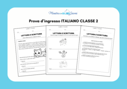Prova d'ingresso ITALIANO Classe 2