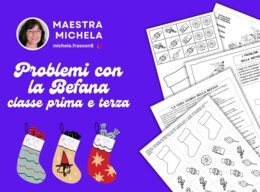 PROBLEMI CON LA BEFANA classi prima e terza