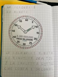 Orologio facile con storia e fumetto