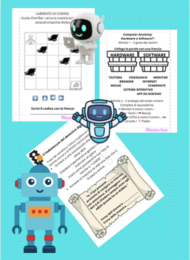 Kit Completo Tecnologia & Cittadinanza Digitale | Schede Operative, Coding Unplugged e Soluzioni (Classe 3ª Primaria)