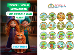 Sticker Didattici – Giornata degli Alberi