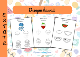 Passatempo estivo - Disegni kawaii