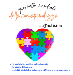 Giornata mondiale per la consapevolezza sull'autimo: la storia di Andrea
