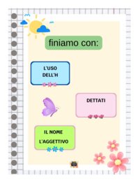 QUADERNO DI ITALIANO per la classe 2^ - 3° PARTE  con kit di 32 schede in b/n per fare attività-