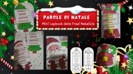 Parole di Natale: Mini Lapbook delle Frasi Natalizie MAESTRA PIERA