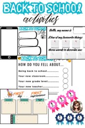 Back to School Activities (6 pagine)