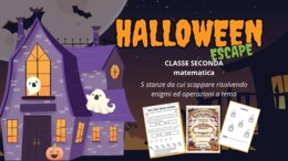 Halloween escape: matematica classe seconda