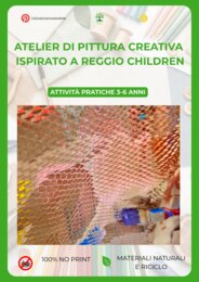 ATELIER DI PITTURA CREATIVA ISPIRATO A REGGIO CHILDREN