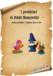 I problemi di Mago Numerello: Miss Arabella (numeri fino a 100)