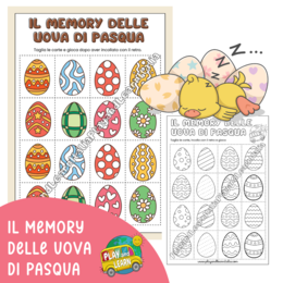 IL MEMORY DELLE UOVA DI PASQUA