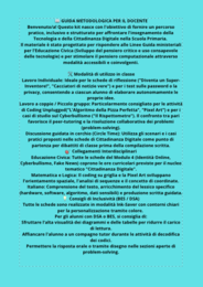 Kit Completo Tecnologia & Cittadinanza Digitale | Schede Operative, Coding Unplugged e Soluzioni (Classe 3ª Primaria)