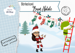 Striscioni "Buon Natale" da appendere