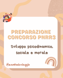 SCHEMI SVILUPPO PSICODINAMICO-SOCIALE E MORALE