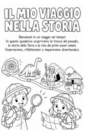 Quaderno completo di storia classe terza