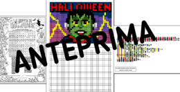 CRUCIPUZZLE E CODING PER HALLOWEEN 2026 DALLA CLASSE TERZA SCUOLA PRIMARIA