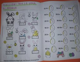 🐰 PASQUA SI AVVICINA... E LE DIVISIONI SI FANNO DOLCI! 🐣