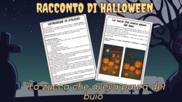 Racconto "La zucca che aveva paura del buio"