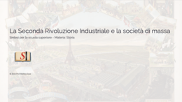 La Seconda Rivoluzione Industriale e la Società di Massa | Presentazione PPTX Pronta per la Classe