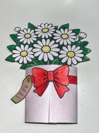 Lavoretto Festa della Mamma: Vaso di Fiori