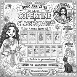 Copertine Classe Quarta_Antico Egitto
