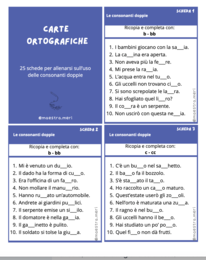 Carte ortografiche 3