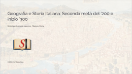 L'Italia tra '200 e '300: Angioini, Aragonesi e le Signorie - Unità Didattica Completa