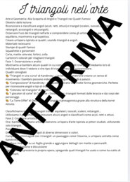 Angoli e triangoli nell’arte