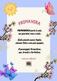 Poesia Illustrata: "Primavera" di Serena Riffaldi 🦋