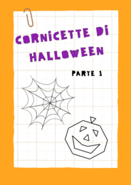 CORNICETTE DI HALLOWEEN - Parte 1