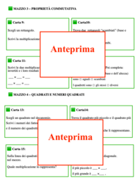 Decanomio: Tabelline geometriche visive e manipolative con griglie stampabili, carte attività e guida insegnanti