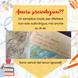 Presentazioni stellari: scheda per presentarsi in inglese, tema spazio (classe quinta)