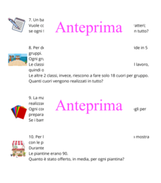 Mammatematica; problemi per la festa della mamma