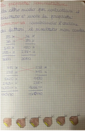 Quaderno di novembre di matematica in classe quarta: sottrazioni, moltiplicazioni, problemi, angoli, logica, didattica a stazioni e calcolo mentale.