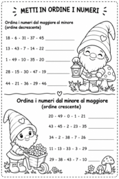Quaderno di Matematica Classe 2^ con kit di 48 schede in b/n - 1° Parte:  Teoria, esercizi svolti e schede neutre